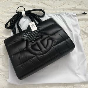 TELFAR Medium Black Puff Shopper
